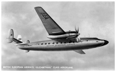 Letoun alžbětinské třídy British European Airways, 20. století od Unbekannt