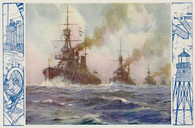 Britské válečné lodě dneška, 1924 od Unbekannt