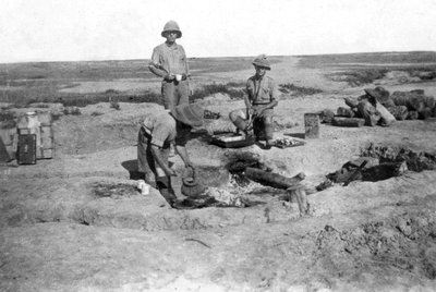 Britská armáda C společnost vaření, Mezopotámie, WWI, 1918 od Unbekannt