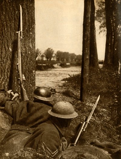Britské jednotky na frontě, Francie, první světová válka, 1914-1918, 1933. od Unbekannt
