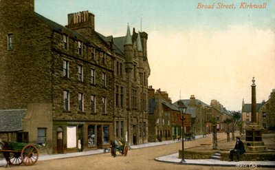 Broad Street, Kirkwall, Orkneje, Skotsko, 20. století od Unbekannt