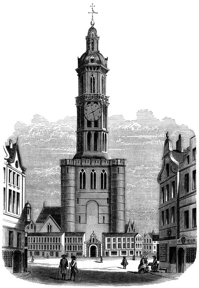 Bruselská radnice, 17. století 1849 od Unbekannt