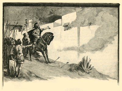 Brutus před Xanthus, 1890. od Unbekannt