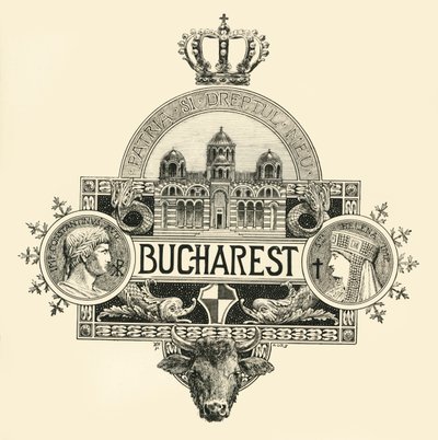 Bukurešť, konec 19.-začátek 20. století. od Unbekannt