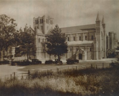 Buckfast Abbey Church, North View, konec 19.-začátek 20. století od Unbekannt