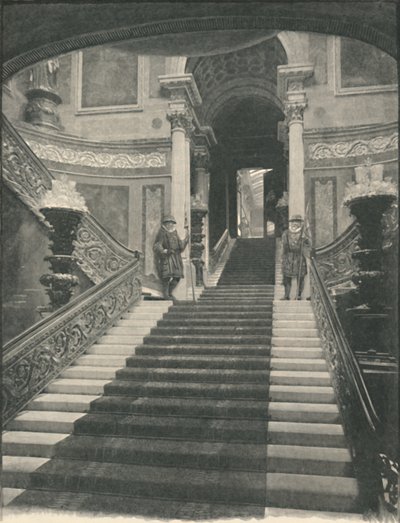 Buckinghamský palác: The Grand Staircase, 1886 od Unbekannt