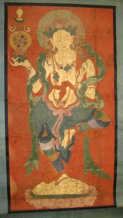 Buddhistický průvodce, možná Dákini, konec 18. století. od Unbekannt