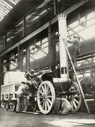Stavba rakety - v roce 1935, 1935. od Unbekannt