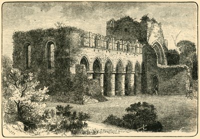 Buildwas Abbey, 1898. od Unbekannt