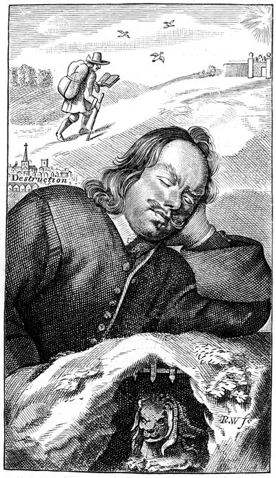 Bunyanův sen, 1680, 1893 od Unbekannt
