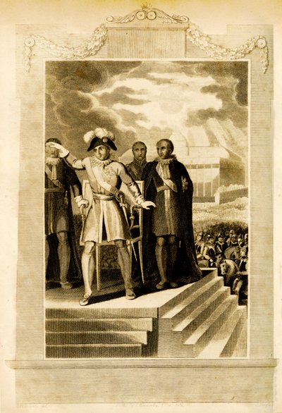Buonaparte na poli května 1816. od Unbekannt