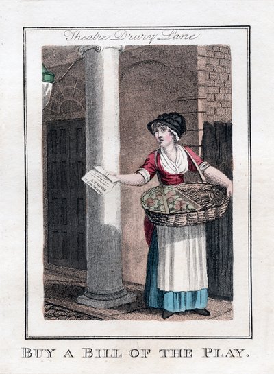 Koupit Bill of the Play, Drury Lane Theatre, Londýn, 1805 od Unbekannt