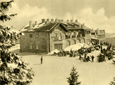 Stanice lanovky, Rax Mountains, Dolní Rakousko, c1935. The od Unbekannt