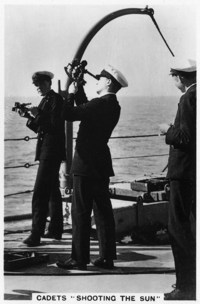 Kadeti střílející do slunce, Royal Navy College, 1937 od Unbekannt