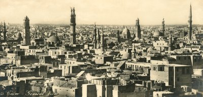 Káhira - Celkový pohled, c1918-c1939. od Unbekannt