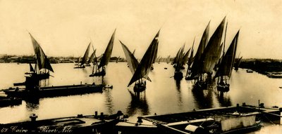 Káhira - řeka Nil, c1918-c1939. od Unbekannt