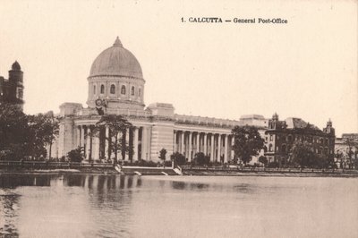 Kalkata - Generální pošta, c1900 od Unbekannt