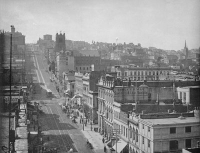California Street, San Francisco, c1897. od Unbekannt