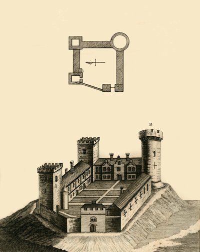 Cambridge Castle, c1783. od Unbekannt