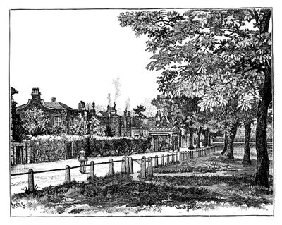Cambridge Cottage, Kew, Londýn, 19. století od Unbekannt