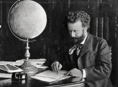 Camille Flammarion, francouzský astronom a spisovatel, 1890 od Unbekannt