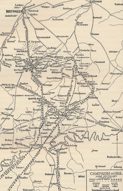 Kampaň 1815. 15. až 19. června 1896. od Unbekannt