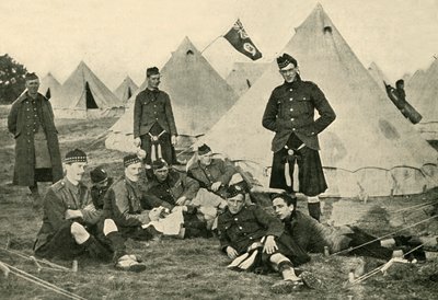 Kanadští vojáci, první světová válka, 1914, c1920. od Unbekannt
