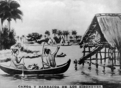 Canoa a Barbacoa, 20. léta 20. století od Unbekannt