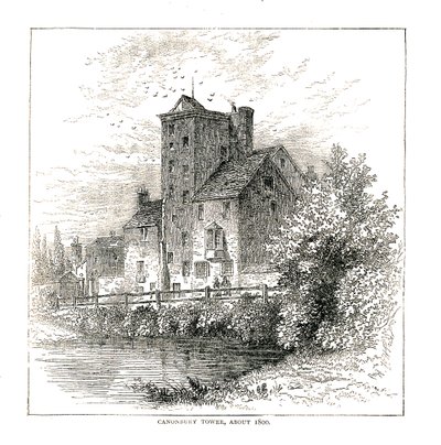 Canonbury Tower Asi 1800, 1878 od Unbekannt