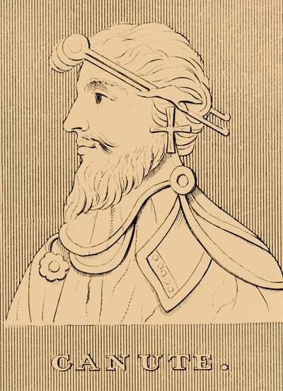 Canute, c995-1035, 1830. od Unbekannt