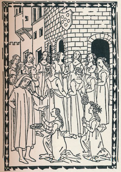 Song A Ballo, 1568, 1917 od Unbekannt