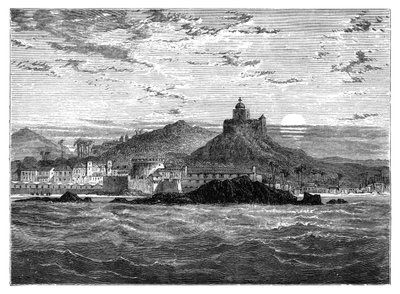 Hrad Cape Coast, Gold Coast, západní Afrika, c1890 od Unbekannt