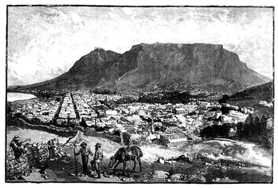 Kapské Město, Jižní Afrika, c1888 od Unbekannt