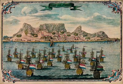Kapské Město, c1680 od Unbekannt
