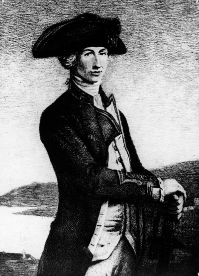 Kapitán Horatio Nelson, 1777-1781, 19. století od Unbekannt