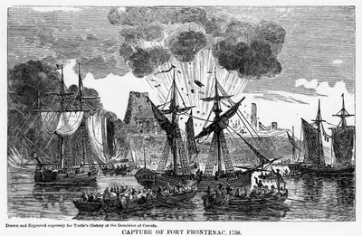 Dobytí Fort Frontenac, 1758, 1877 od Unbekannt