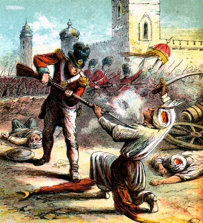 Dobytí Seringapatamu, 1799 1850 od Unbekannt