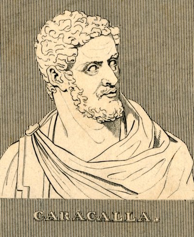 Caracalla, 188-217 našeho letopočtu, 1830. od Unbekannt