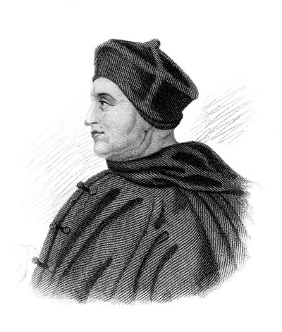 Kardinál Thomas Wolsey, c1850 od Unbekannt