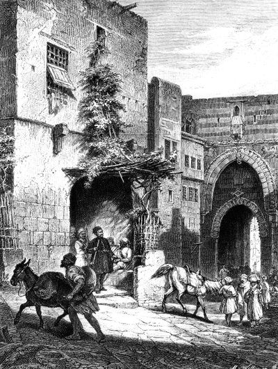 Carry Mamelukes, v citadele v Káhiře, 1880 od Unbekannt