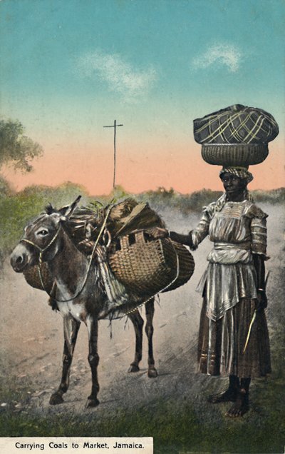 Carrying Coals to Market, Jamajka, počátek 20. století. od Unbekannt