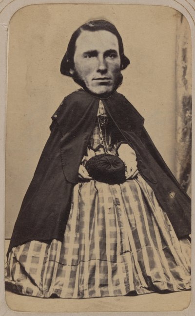 [Carte-de-visite Album kolážovaných portrétů], 50.–90. léta 19. století. od Unbekannt