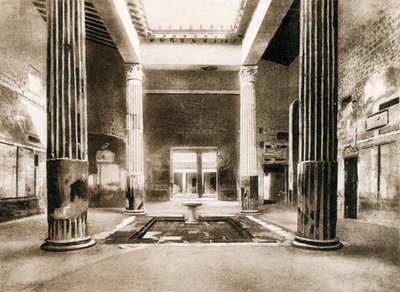 Dům stříbrné svatby, Pompeje, Itálie, c1900 od Unbekannt