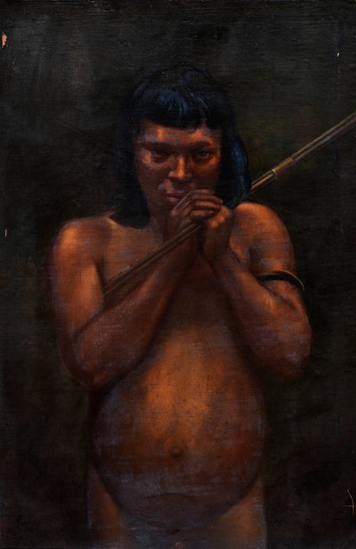 Cashivo Indian, ca. 1890-1892. od Unbekannt