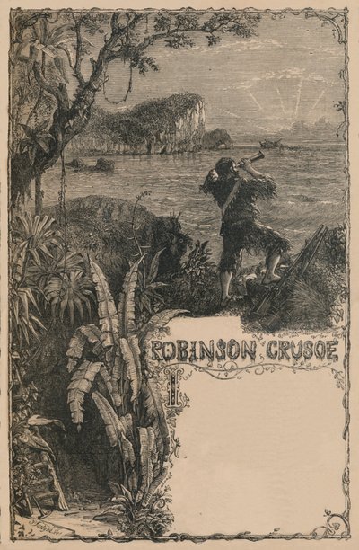 Cassells Robinson Crusoe, c1870 od Unbekannt