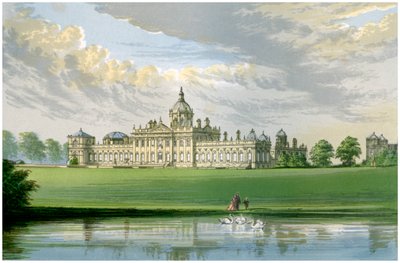 Castle Howard, Yorkshire, domov hraběte z Carlisle, c1880 od Unbekannt