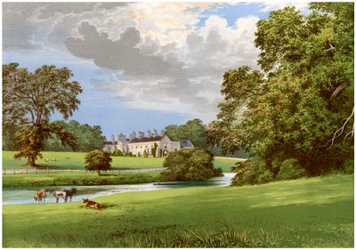Hrad MacGarrett, hrabství Mayo, Irsko, domov lorda Oranmora, c1880 od Unbekannt