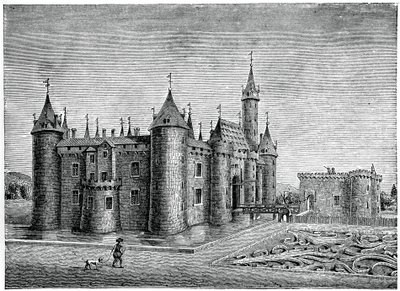 Hrad Marcoussis, poblíž Rambouillet, 17. století, 1870 od Unbekannt