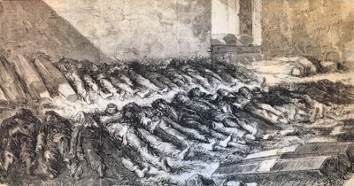 Oběti Pařížské komuny, 1871. od Unbekannt