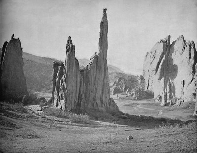 Cathedral Spires, Garden of the Gods, Colorado, c1897. od Unbekannt